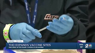 Vaccination efforts ramps up in Tulsa County