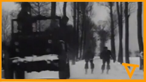 US troops having fun in the snow.