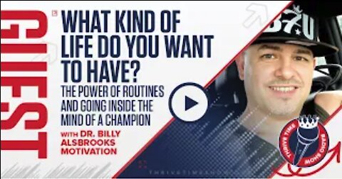 Dr. Billy Alsbrooks Motivation | The Power of Routines and Going Inside the Mind of a Champion