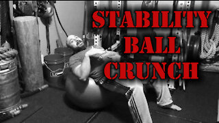 Stability Ball Crunch