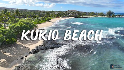 Kukio Beach at the Four Seasons Hualalai Resort on the Big Island of Hawaii (Public Beach)