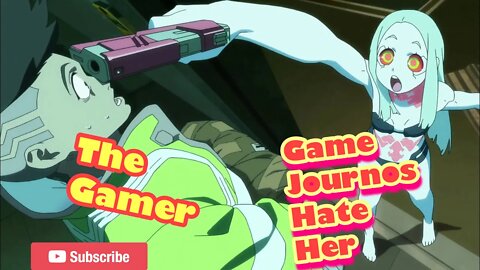 Cyberpunk EdgeRunner Rebecca Triggers Game Journos #cyberpunkedgerunners #cyberpunk2077 #rebecca