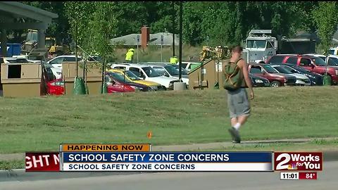 Parents raising concerns about school safety zone