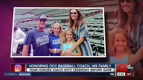 Honoring OCC Baseball coach