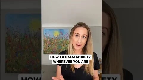 👉How To Calm Anxiety Wherever You Are | #shorts