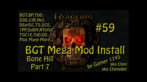 Let's Play Baldur's Gate Trilogy Mega Mod Part 59 - The Secret of Bone Hill