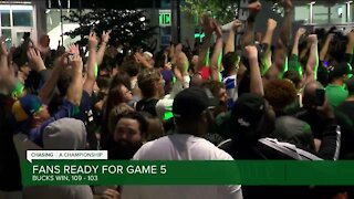 Fans prepare for Game 5 in Phoenix