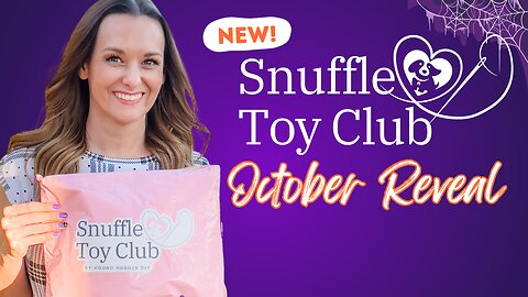 October Snuffle Dog Toy Box Kit Reveal 👀