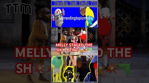 MELLY STAGED THE SH💥💥TING #ynwmelly #ynwbortlen #floridarapper #hiphopartist