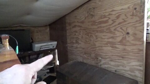 Closing Tiny House Loft Office Walls & Making Shelves