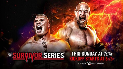 FULL MATCH: Goldberg vs. Brock Lesnar: Survivor Series 2016