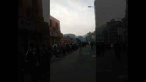 Millions of people line up In Shenzhen, China for testing.