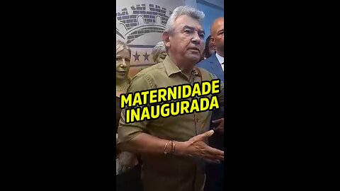 Maternidade do morrinho foi inaugurada aqui em São João de Meriti.