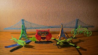 Building Eiffel Tower with 3D Pen