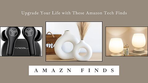 Cool things to buy | Upgrade Your Life with These Amazon Tech Finds #amazon #tiktok #cozy #home