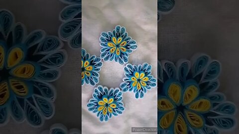 🌼 Beautiful 3D Paper Quilling flowers | ත්‍රිමාණ පේපර් කුවිලින් මල් 🌼@chcreation moratuwa