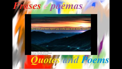 Boa tarde pra você, tenha uma tarde muito especial! [Mensagem] [Frases e Poemas]