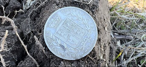 Magnificent Sterling Silver Crown Found Minelab Manticore