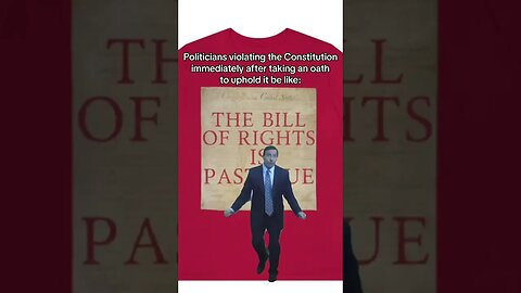 Politicians Violating US Constitution Be Like #michaelscott #libertarian #meme #billofrights #shorts