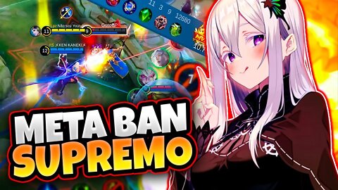 ELA É TÃO BANIDA QUE NINGUÉM LEMBRA MAIS COMO É JOGAR COM ELA | MOBILE LEGENDS