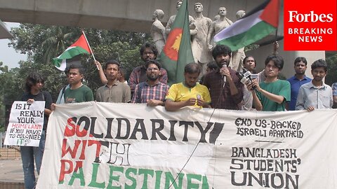 Bangladeshi University Students Hold Pro-Palestine Rally Amid Ongoing Israel-Hamas Violence