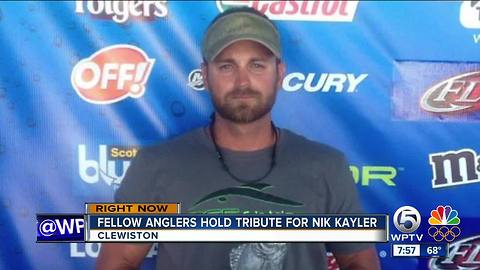 Nik Kayler tribute held ahead of fishing tournament on Lake Okeechobee