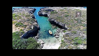 The most private beach of Greece