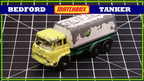 Matchbox #25C Bedford Petrol Tanker