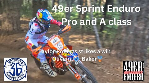 Factory KTM Takes 1 and 2 at 49er Sprint Enduro #racing #enduro