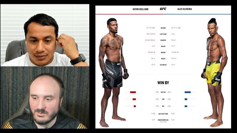 Holland vs Oliveira - UFC 272 - fight analysis