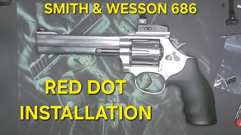 Smith&Wesson K, L, N Frame Revolver Red Dot Installation