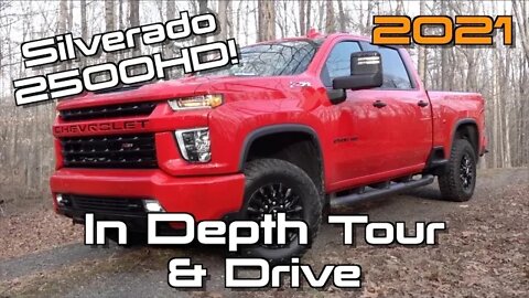 2021 Chevrolet Silverado 2500HD Z71 (Duramax Diesel): Start Up, Test Drive & In Depth Review