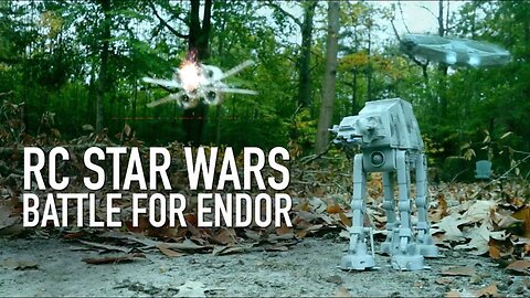 RC STAR WARS Battle For Endor: AT-AT Walker Takedown