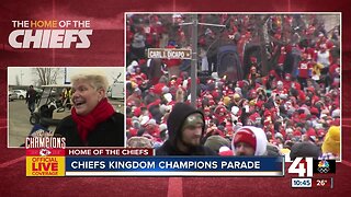 Meet the woman providing the champagne for the Chiefs Kingdom Parade