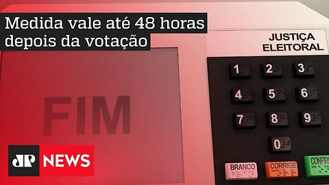 Eleitores não podem ser presos a partir de terça-feira (25)