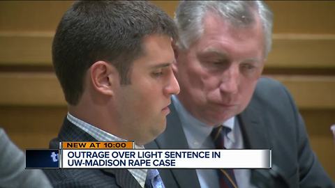 Outrage surrounds former UW-Madison student's rape sentence