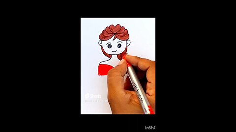 how to draw Elsa easy step by step