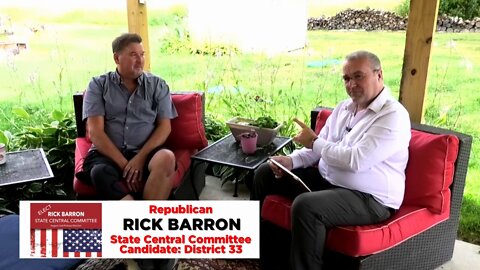 OEF Interviews Rick Barron for Republican State Central Committee (District 33)