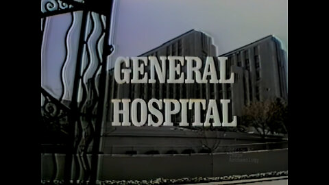 1990, GENERAL HOSPITAL, soap opera with original 1990 commercials