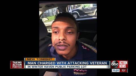 Air Force veteran, 90, attacked in Publix parking lot; police arrest 24-year-old