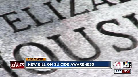 New suicide prevention, awareness bill follows reporting on teen suicides in KC area