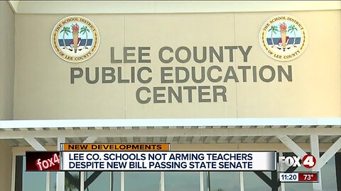 Lee County School Board votes unanimously against arming teachers