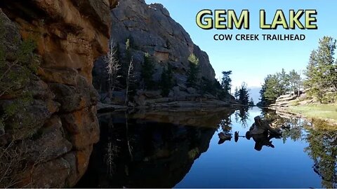 Gem Lake [Cow Creek Trailhead] - Rocky Mountain National Park