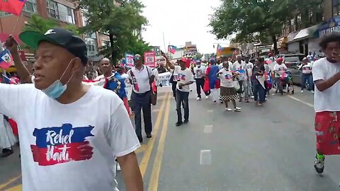 The Relief in #haiti #reliefinhaiti International March From Rogers Ave and Foster Ave BK to Parksid