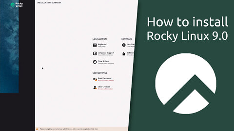 How to install Rocky Linux 9.0