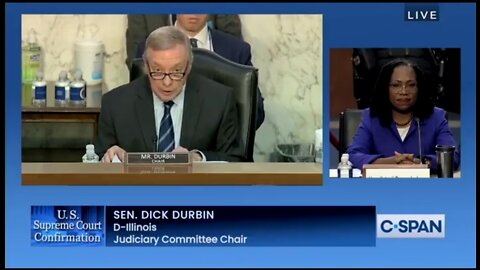 Sen Durbin: GOP Baseless Charges Against SCOTUS Nominee Are Unfair