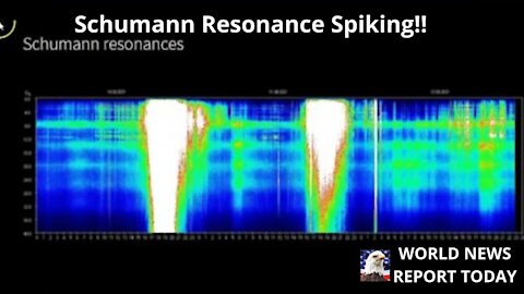 Schumann Resonance Spiking!!