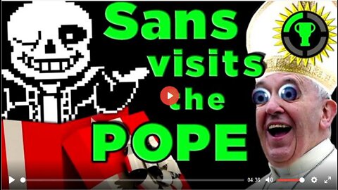 Pope Francis Can’t Escape Undertale… [mirrored]