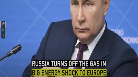 Putin starts energy war with Europe cutin their gas supplies after they cap the price of russian oil