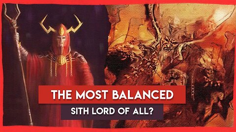 How this Underrated Sith Lord Created the ‘Golden Age’ of the Sith Empire [Pt. 1]